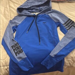 Blue PINK Hoodie athletic leisure
